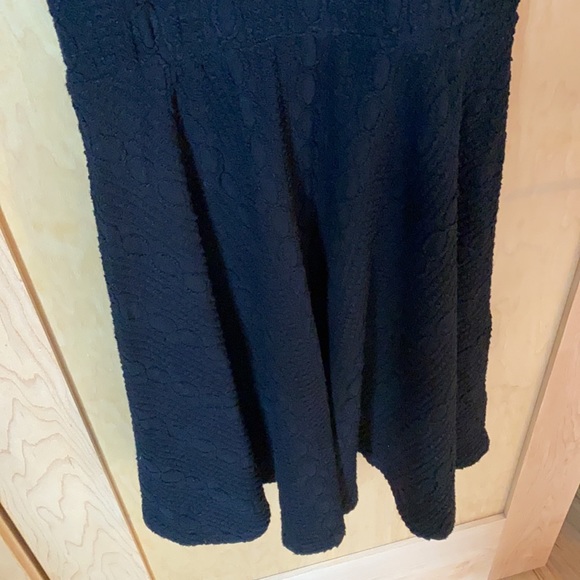 BORDEAUX Anthropologie Black Knitted Dress - Picture 5 of 13